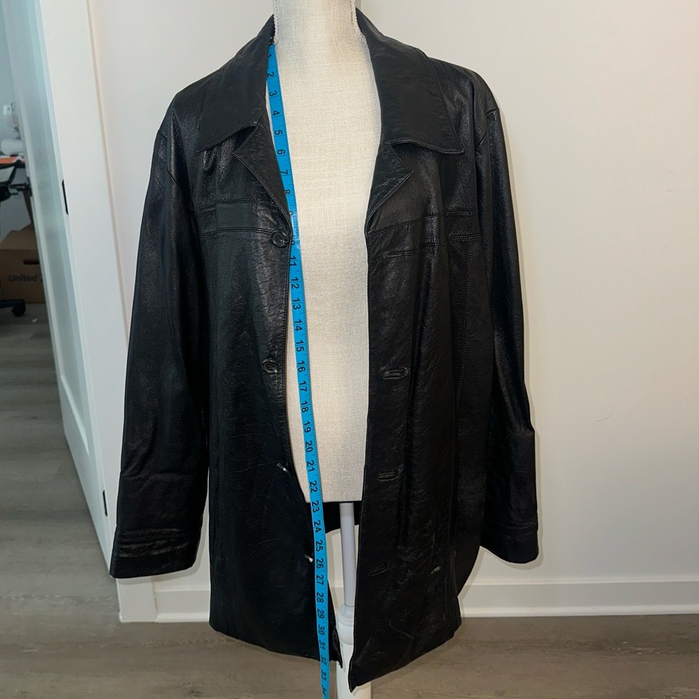 Wilson Black Trench Coat